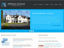 Tablet Screenshot of alfristonschool.com